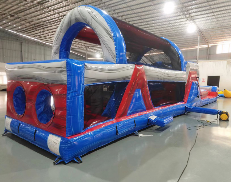 NEW ARRIVAL!! 50' Baja Race N' Slide Obstacle Course - High Rise Party ...
