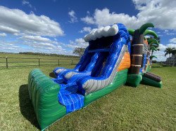 MASSIVE 65' Monsoon Madness Obstacle Course