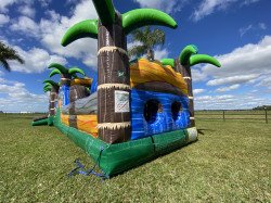 MASSIVE 65' Monsoon Madness Obstacle Course