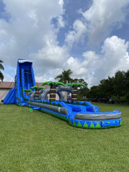 SOFLO'S LARGEST 40' Tsunami Falls Dual Lane