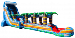 Fireblast1 1664466165 GIANT 25' FireBlast Plunge w/ Slip 'N Slide